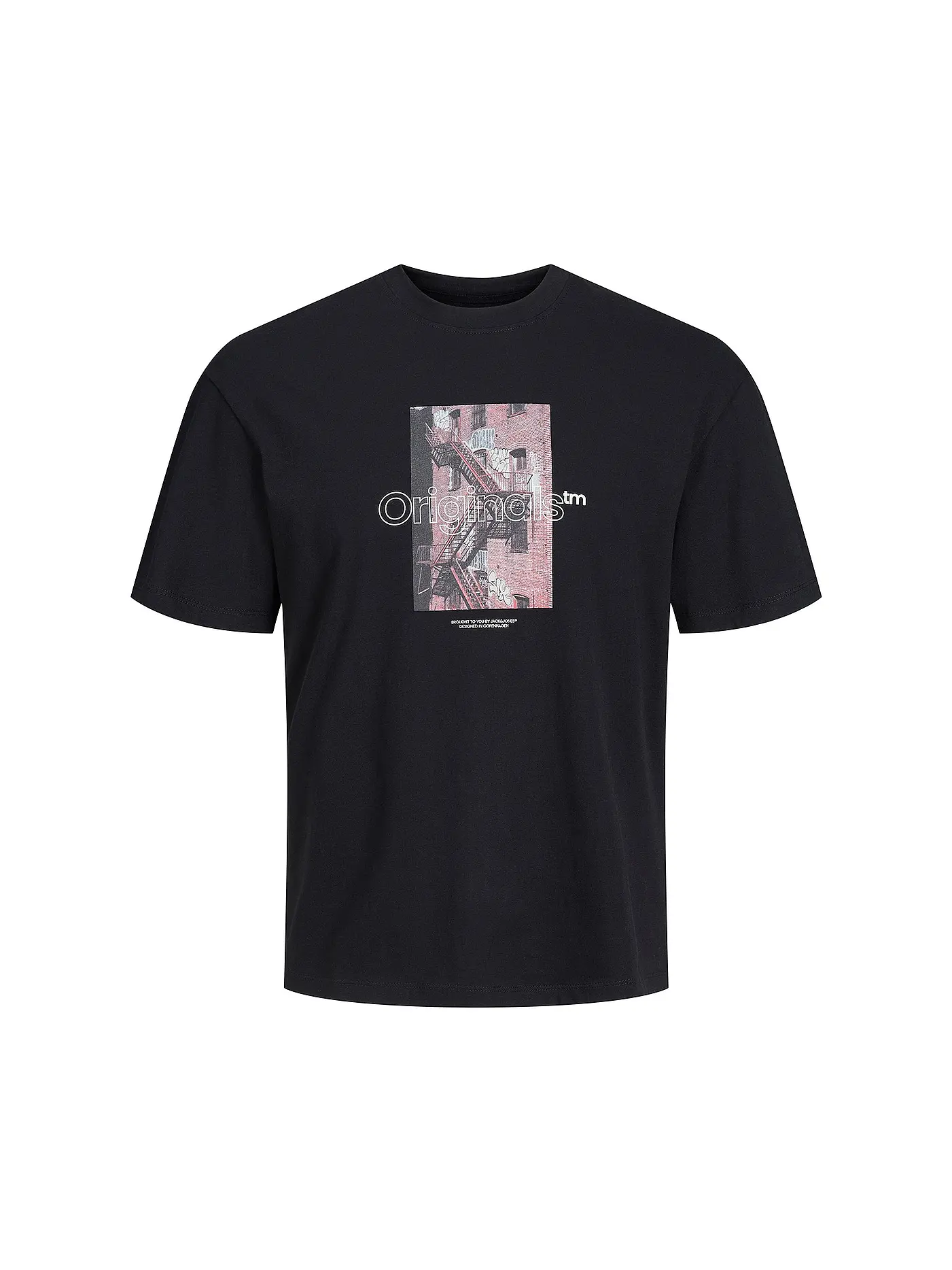 JACK & JONES | Jungen T-Shirt JORVESTERBRO | schwarz